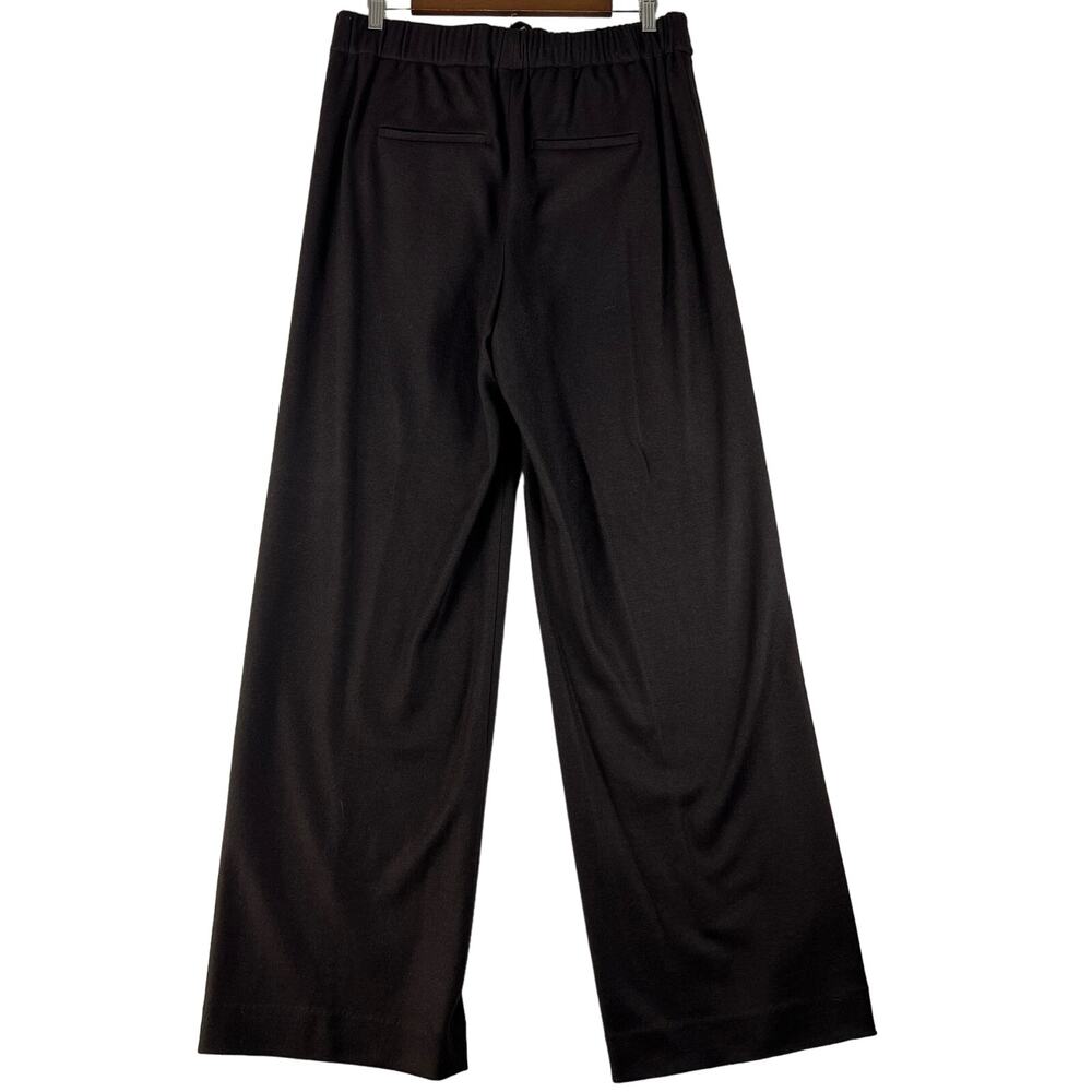 VINCE Wool/Polyamide Pull On Brown Slacks Wide Leg Wimen’s SZ LG MSRP  $295 NWT